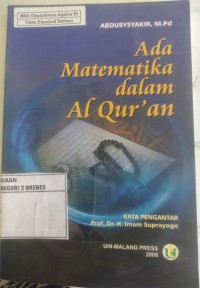 Image of ADA MATEMATIKA DALAM ALQUR'AN