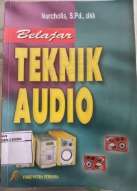 Image of Belajar TEKNIK AUDIO