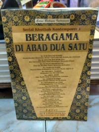 Image of BERAGAMA DI ABAD DUA SATU