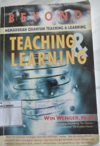 Image of BEYOND TEACHING & LEARNING