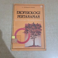 Image of EKOFISIOLOGI PERTANIAN