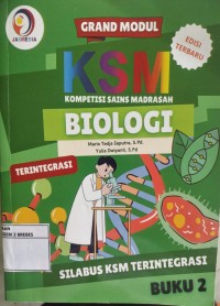 Image of KSM-KOMPETISI SAINS MADRASAH BIOLOGI ( BUKU 2 )