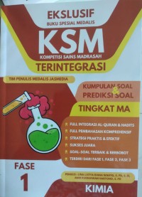 Image of KSM KOMPETISI SAINS MADRASAH TERINTEGRASI KIMIA FASE 1