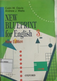 Image of NEW BLUEPRINT FOR ENGLISH 3