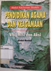 Image of PENDIDIKAN AGAMA DAN KEAGAMAAN
