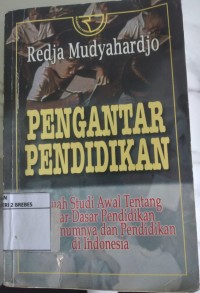 Image of PENGANTAR PENDIDIKAN