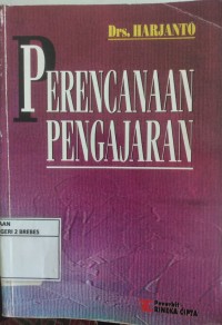 Image of PERENCANAAN PENGAJARAN