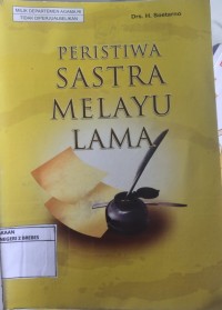 Image of PERISTIWA SASTRA MELAYU LAMA