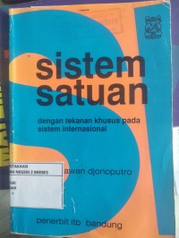 Image of SISTEM SATUAN