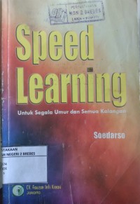 Image of SPEED LEARNING