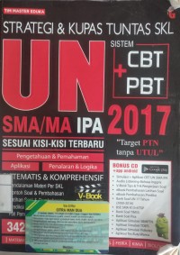 Image of STRATEGI & KUPAS TUNTAS SKL UN SMA/MA IPA 2017 SISTEM CBT + PBT