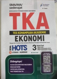 Image of TKA (TES KEMAMPUAN AKADEMIK EKONOMI)